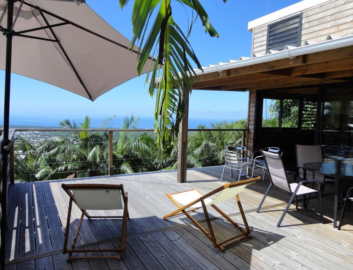 Lounge Des Hauts, 3 Maisons A L'Etang-Sale Avec Vue Sur L'Ocean Indien Et La Foret מראה חיצוני תמונה