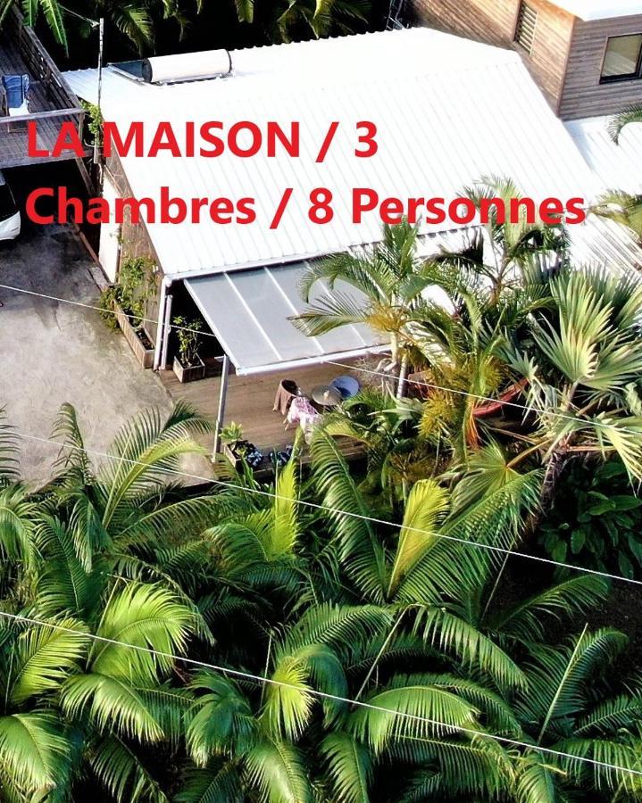 Lounge Des Hauts, 3 Maisons A L'Etang-Sale Avec Vue Sur L'Ocean Indien Et La Foret מראה חיצוני תמונה