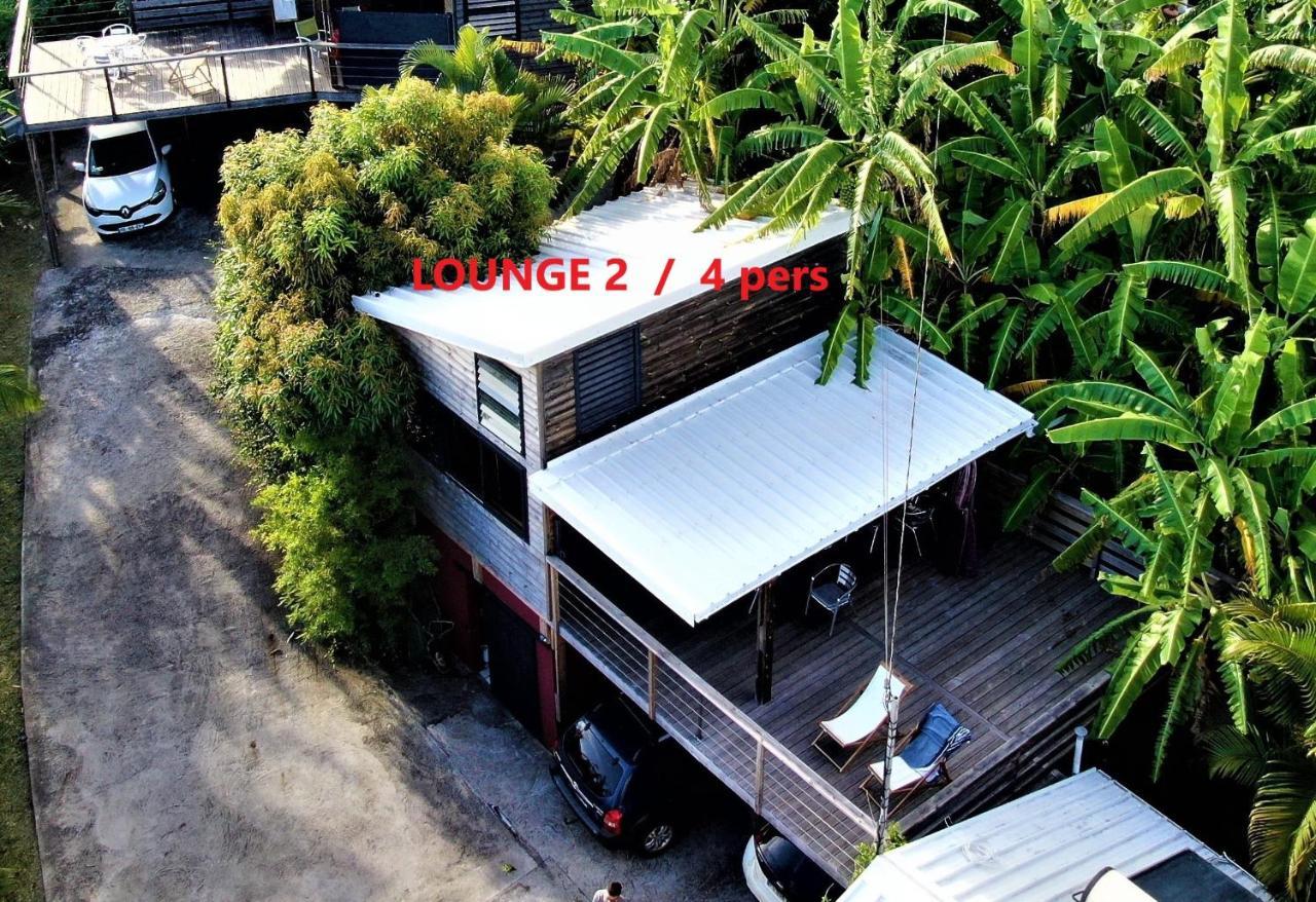 Lounge Des Hauts, 3 Maisons A L'Etang-Sale Avec Vue Sur L'Ocean Indien Et La Foret מראה חיצוני תמונה